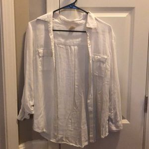 White button up dress shirt